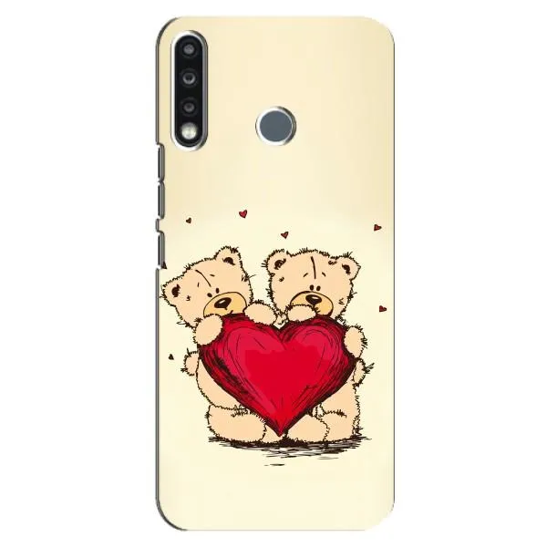 Чехол с принтом «Медвежонки» для TECNO Spark 4