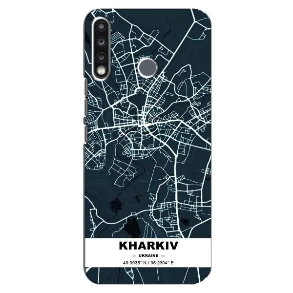 Чехол с принтом «Харьков» для TECNO Spark 4