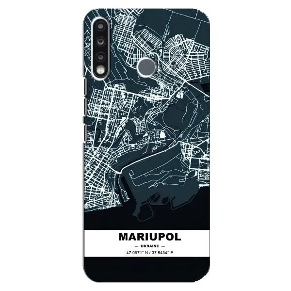 Чехол с принтом «Мариуполь» для TECNO Spark 4