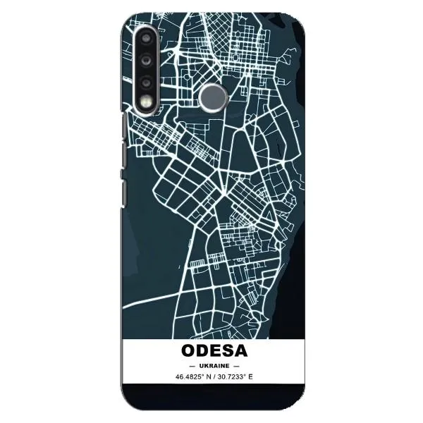 Чехол с принтом «Одесса» для TECNO Spark 4
