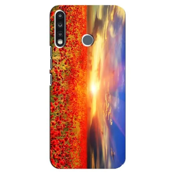 Чохол з принтом «Поле тюльпанів» для TECNO Spark 4