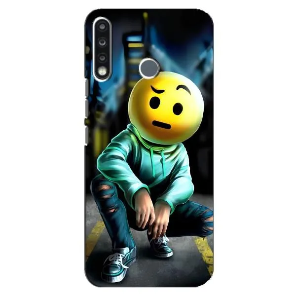 Чохол з принтом «Хлопець смайл» для TECNO Spark 4