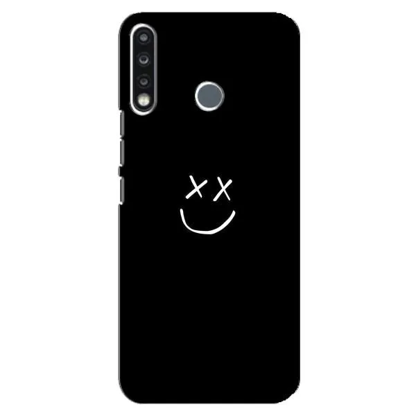 Чохол з принтом «Смайл» для TECNO Spark 4