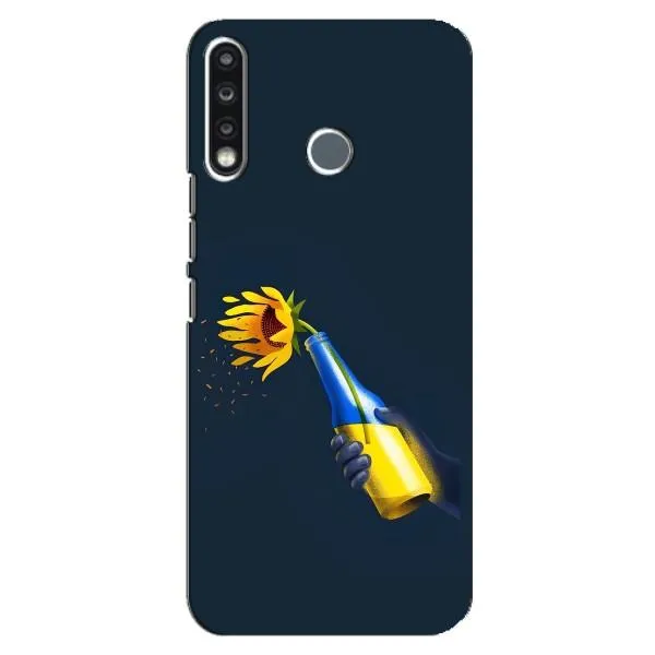 Чехол с принтом «Коктейль молотова» для TECNO Spark 4