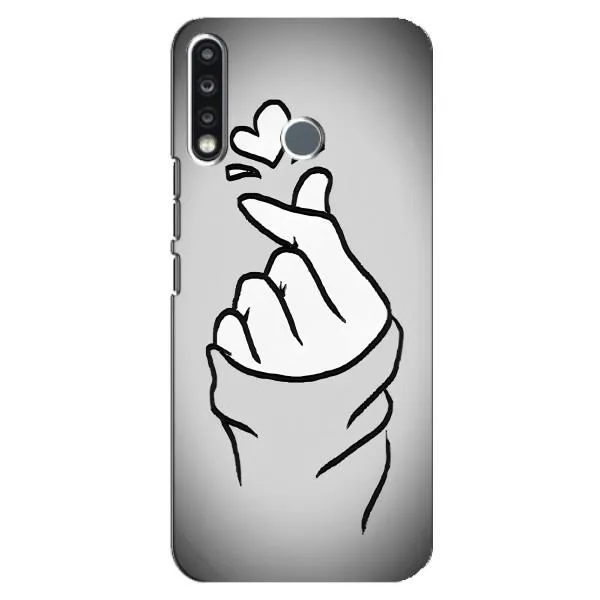 Чохол з принтом «Значок Love» для TECNO Spark 4