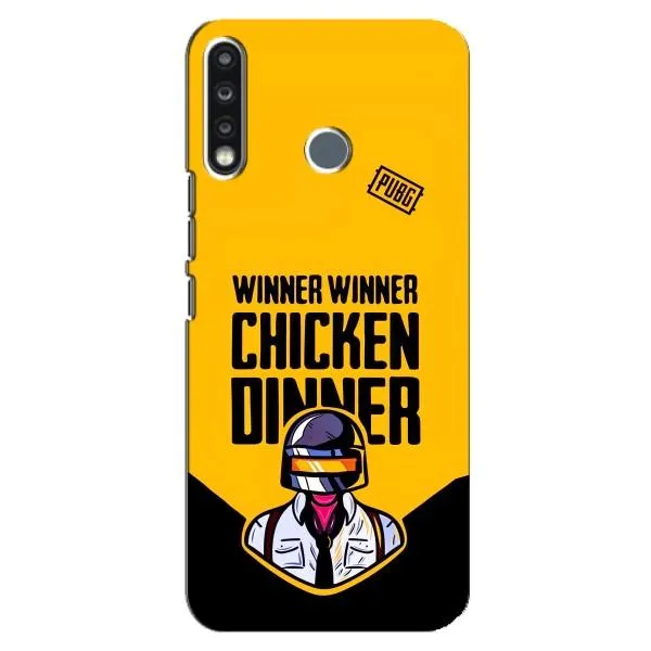 Чехол с принтом «Pubg шлем» для TECNO Spark 4