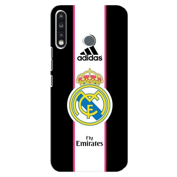 Чехол с принтом «Лого Real Madrid» для TECNO Spark 4
