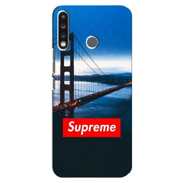 Чохол з принтом «Стиль Supreme» для TECNO Spark 4