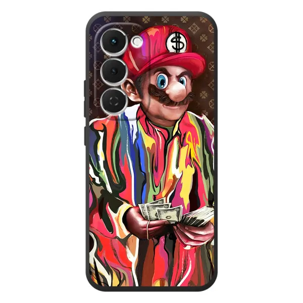 Чехол с принтом «Mario LV» для TECNO Spark 40 Pro Plus