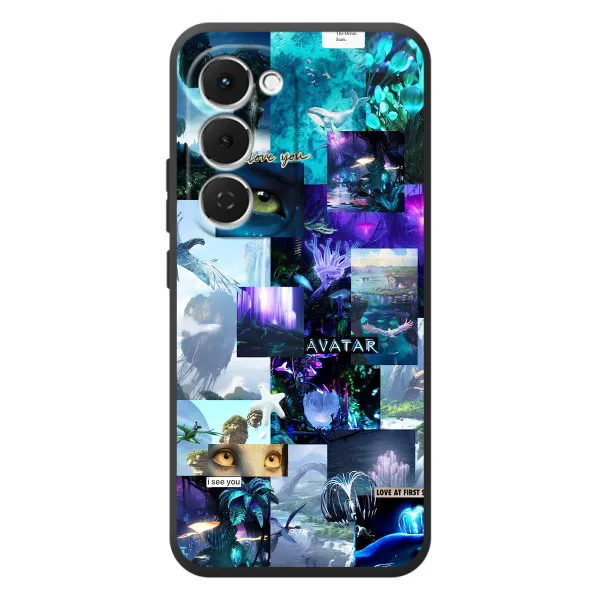 Чохол з принтом «колаж Аватар» для TECNO Spark 40 Pro Plus