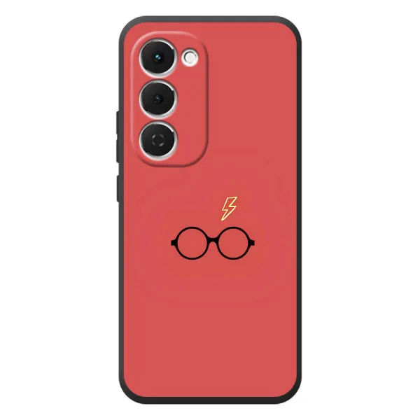 Чохол з принтом «шрам та окуляри» для TECNO Spark 40 Pro Plus