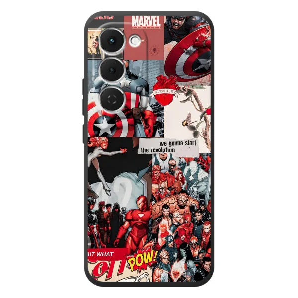 Чохол з принтом «Марвел Комикс» для TECNO Spark 40 Pro Plus Чохол з принтом «Марвел Комикс» для TECNO Spark 40 Pro Plus