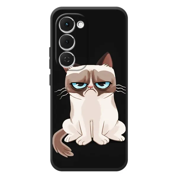 Чехол с принтом «Грустный кот» для TECNO Spark 40 Pro Plus Чехол с принтом «Грустный кот» для TECNO Spark 40 Pro Plus