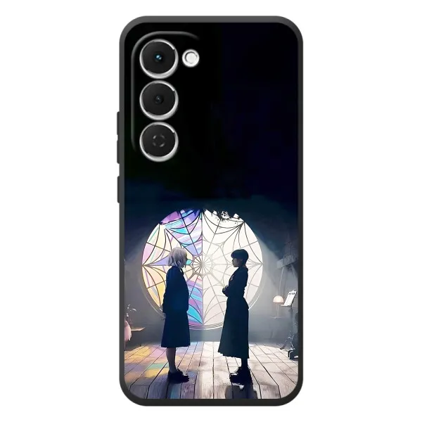Чехол с принтом «Уэнздей и Инид» для TECNO Spark 40 Pro Plus Чехол с принтом «Уэнздей и Инид» для TECNO Spark 40 Pro Plus