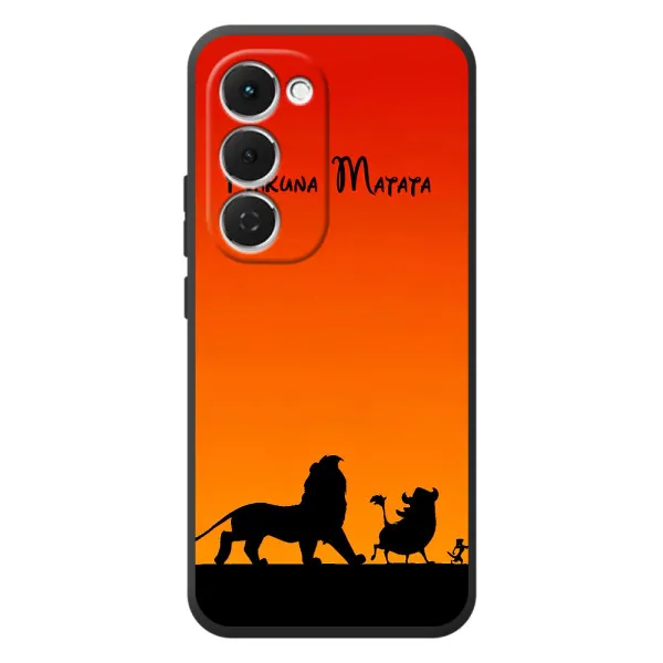 Чехол с принтом «Акуна Матата закат» для TECNO Spark 40 Pro Plus Чехол с принтом «Акуна Матата закат» для TECNO Spark 40 Pro Plus