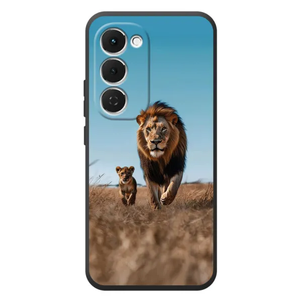 Чехол с принтом «Мусафа и Симба» для TECNO Spark 40 Pro Plus Чехол с принтом «Мусафа и Симба» для TECNO Spark 40 Pro Plus