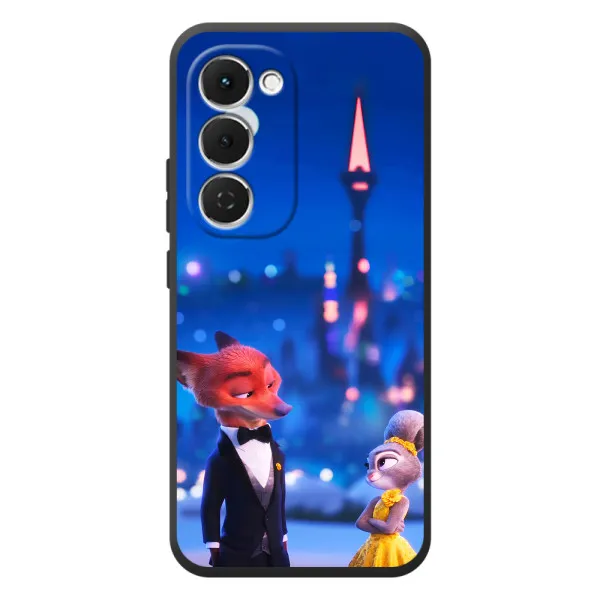 Чехол с принтом «Романтический вечер Зверополис» для TECNO Spark 40 Pro Plus