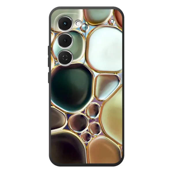 Чехол с принтом «Радужный Мрамор» для TECNO Spark 40 Pro Plus