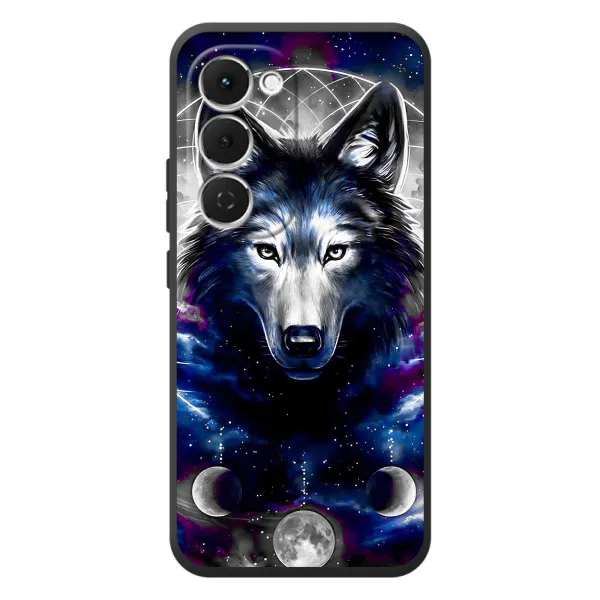 Чехол с принтом «Волк» для TECNO Spark 40 Pro Plus