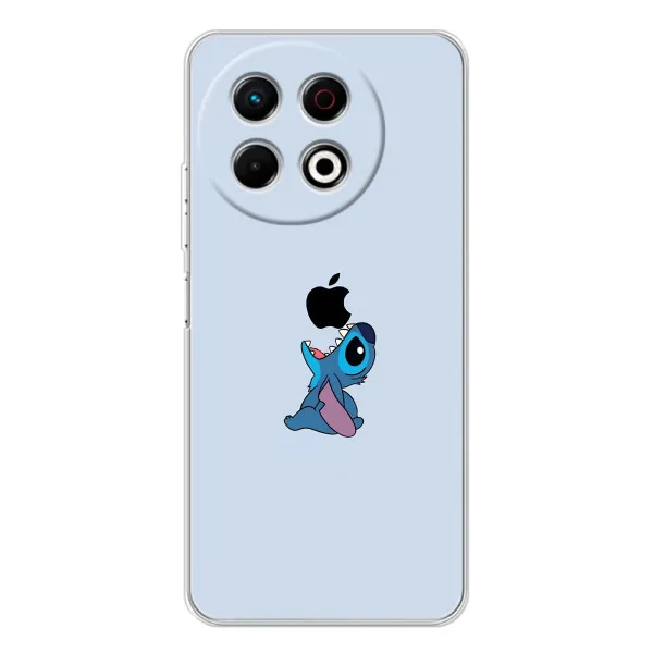 Чохол з принтом «Stitch apple» для TECNO Spark 40 Pro