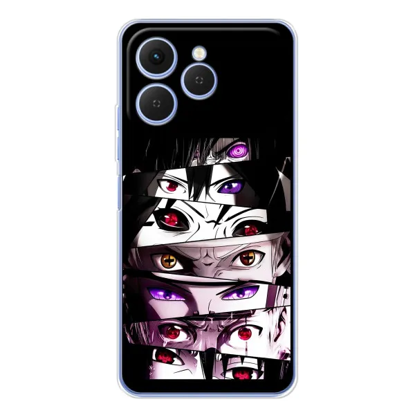 Чехол с принтом «Глаза Anime» для TECNO Spark 40