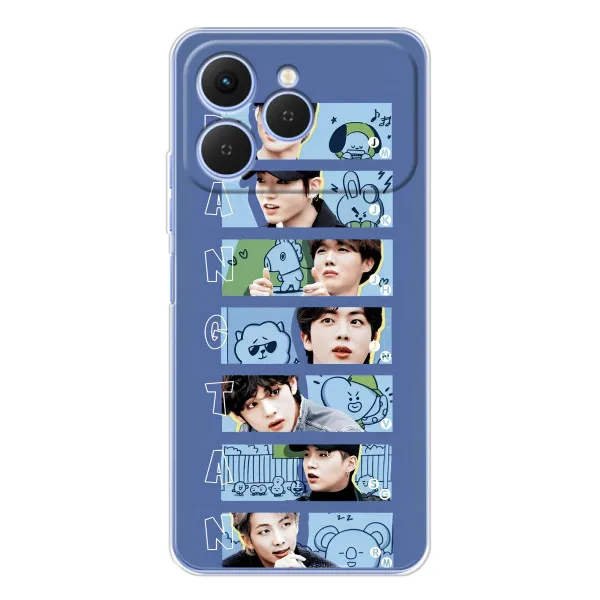 Чохол з принтом «Bangtan» для TECNO Spark 40