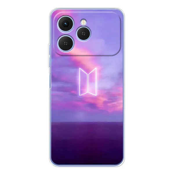 Чохол з принтом «BTS логотип» для TECNO Spark 40
