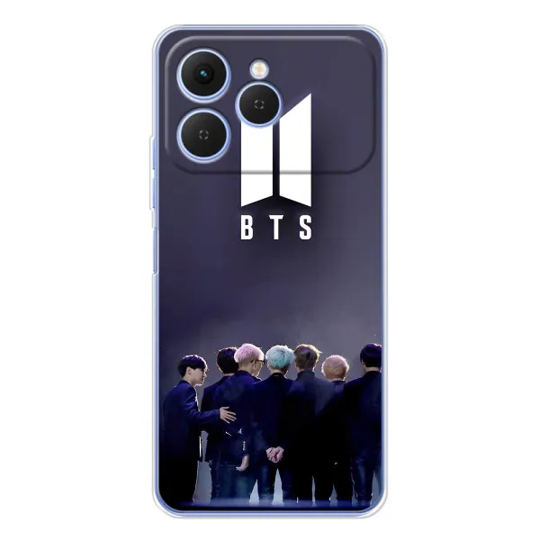 Чохол з принтом «Група BTS» для TECNO Spark 40