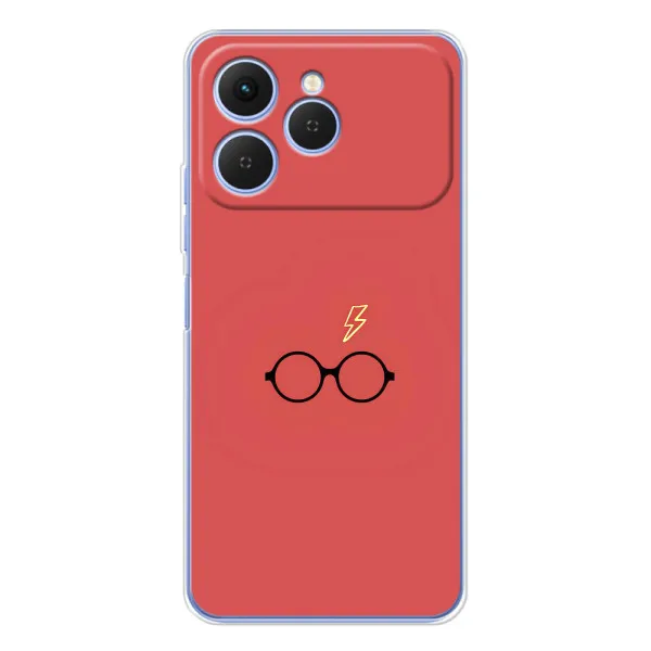 Чохол з принтом «шрам та окуляри» для TECNO Spark 40