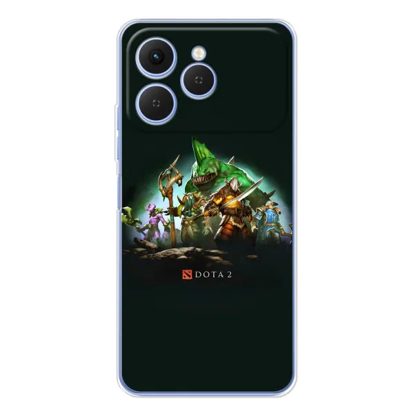 Чохол з принтом «DOTA 2» для TECNO Spark 40