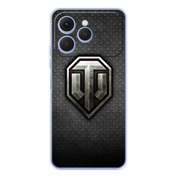 Чохол з принтом «Лого Tanks» для TECNO Spark 40