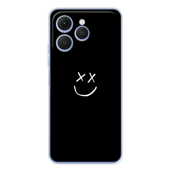Чохол з принтом «Смайл» для TECNO Spark 40
