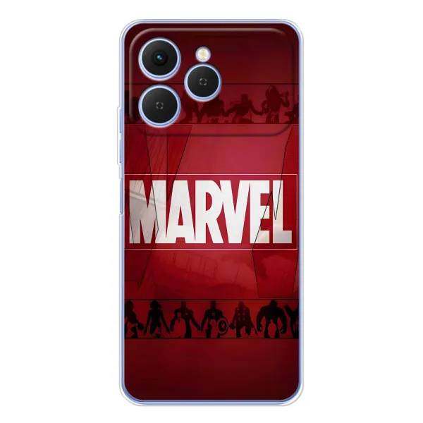 Чохол з принтом «MARVEL» для TECNO Spark 40