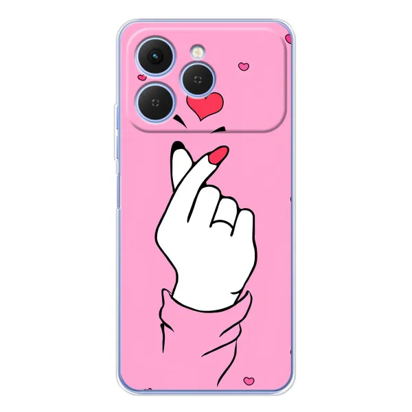 Чохол з принтом «Знак Love» для TECNO Spark 40