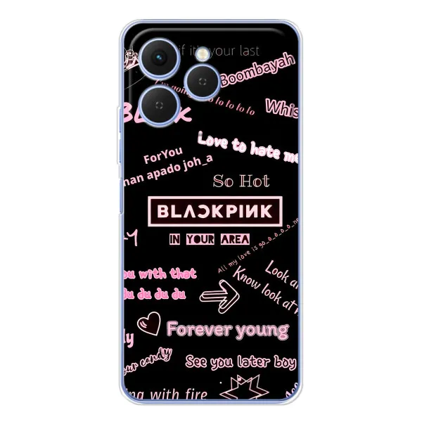 Чохол з принтом «BLACKPINK» для TECNO Spark 40