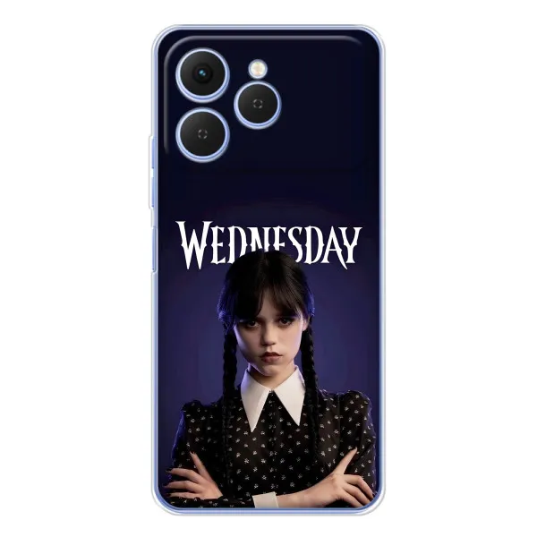 Чохол з принтом «Wednesday» для TECNO Spark 40