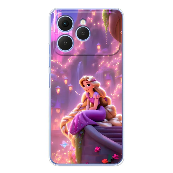 Чехол с принтом «Рапунцель в замке» для TECNO Spark 40 Чехол с принтом «Рапунцель в замке» для TECNO Spark 40