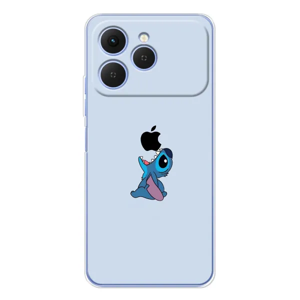 Чехол с принтом «Stitch apple» для TECNO Spark 40 Чехол с принтом «Stitch apple» для TECNO Spark 40