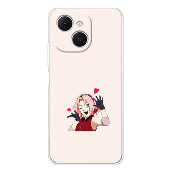 Чохол з принтом «Лайк Сакура» для TECNO Spark 40C