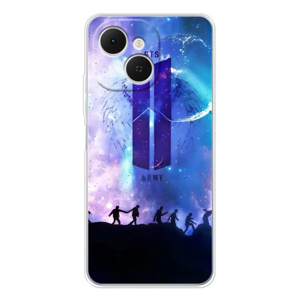 Чохол з принтом «Army BTS» для TECNO Spark 40C