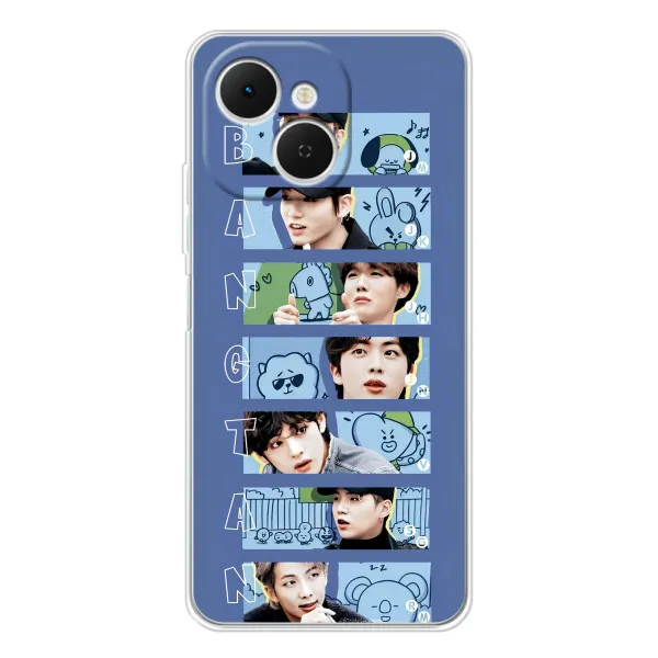Чохол з принтом «Bangtan» для TECNO Spark 40C