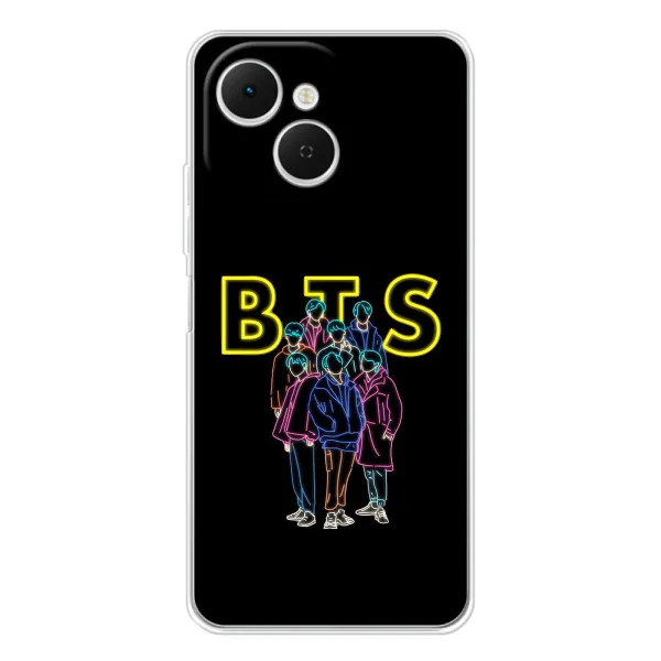 Чохол з принтом «BTS стайл» для TECNO Spark 40C