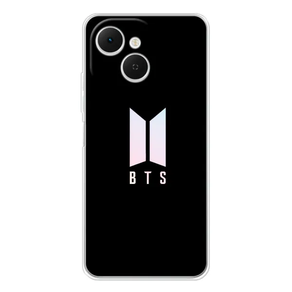 Чохол з принтом «Лого BTS» для TECNO Spark 40C