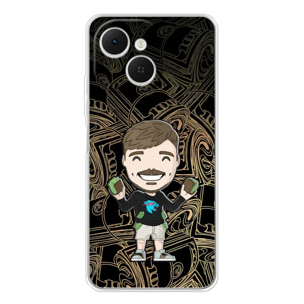 Чохол з принтом «Mister Beast» для TECNO Spark 40C