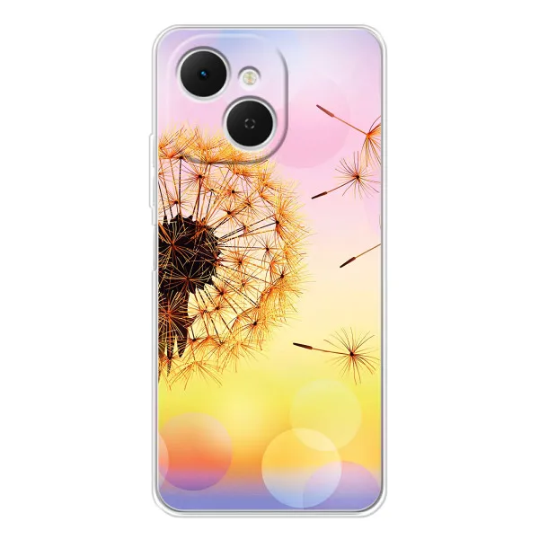 Чохол з принтом «Кульбабка» для TECNO Spark 40C