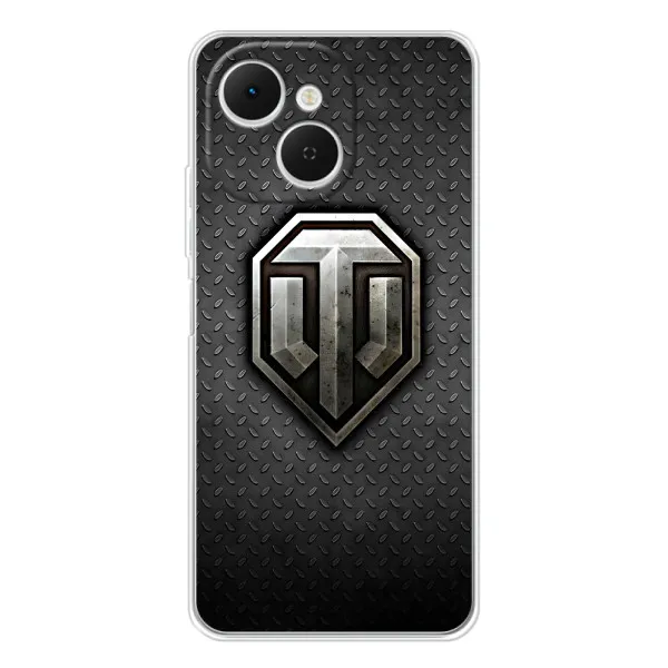 Чохол з принтом «Лого Tanks» для TECNO Spark 40C