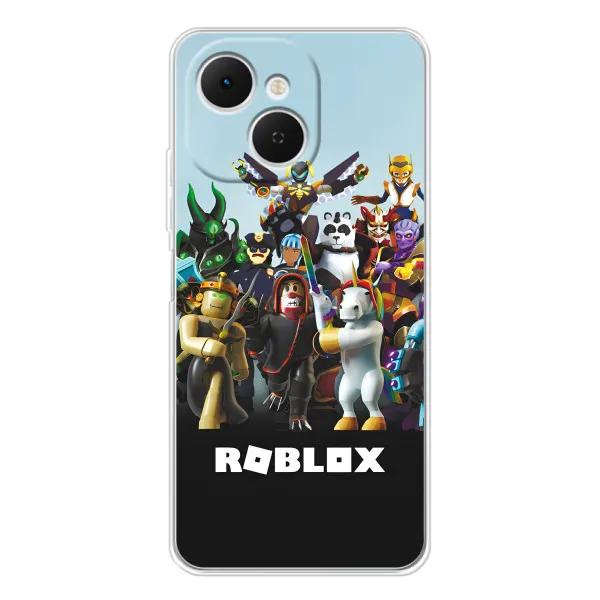 Чехол с принтом «ROBLEX» для TECNO Spark 40C
