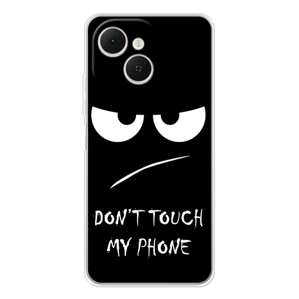 Чохол з принтом «Dont Touch» для TECNO Spark 40C