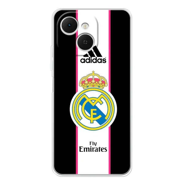 Чехол с принтом «Лого Real Madrid» для TECNO Spark 40C