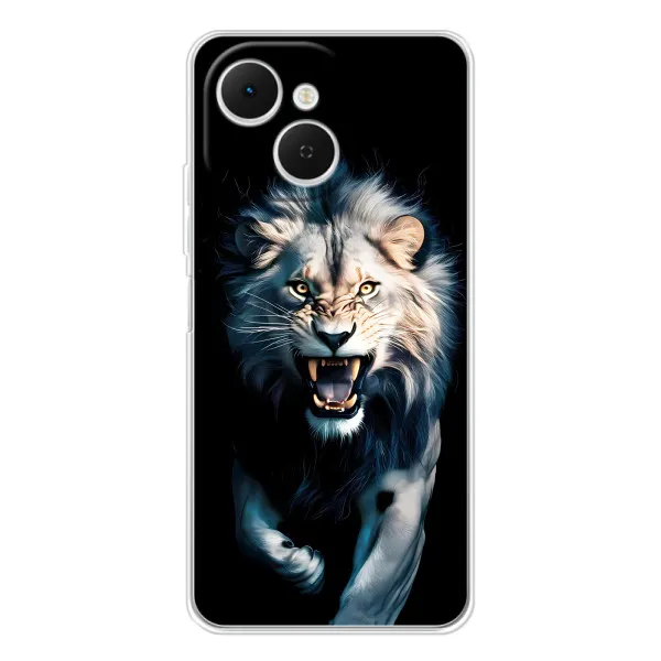 Чехол с принтом «Лев в темноте» для TECNO Spark 40C Чехол с принтом «Лев в темноте» для TECNO Spark 40C